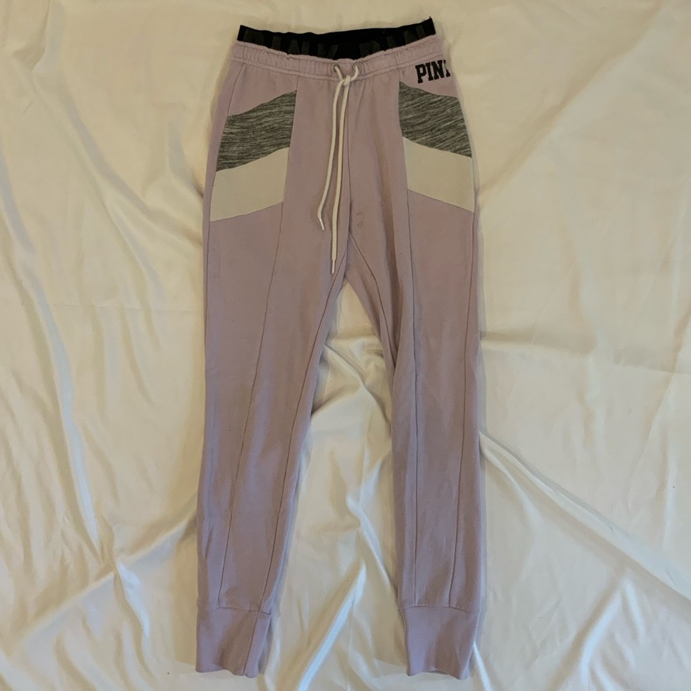 Lilac Victoria’s Secret Pink Skinny Joggers